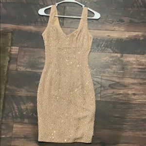 Gold Sparkle Dress